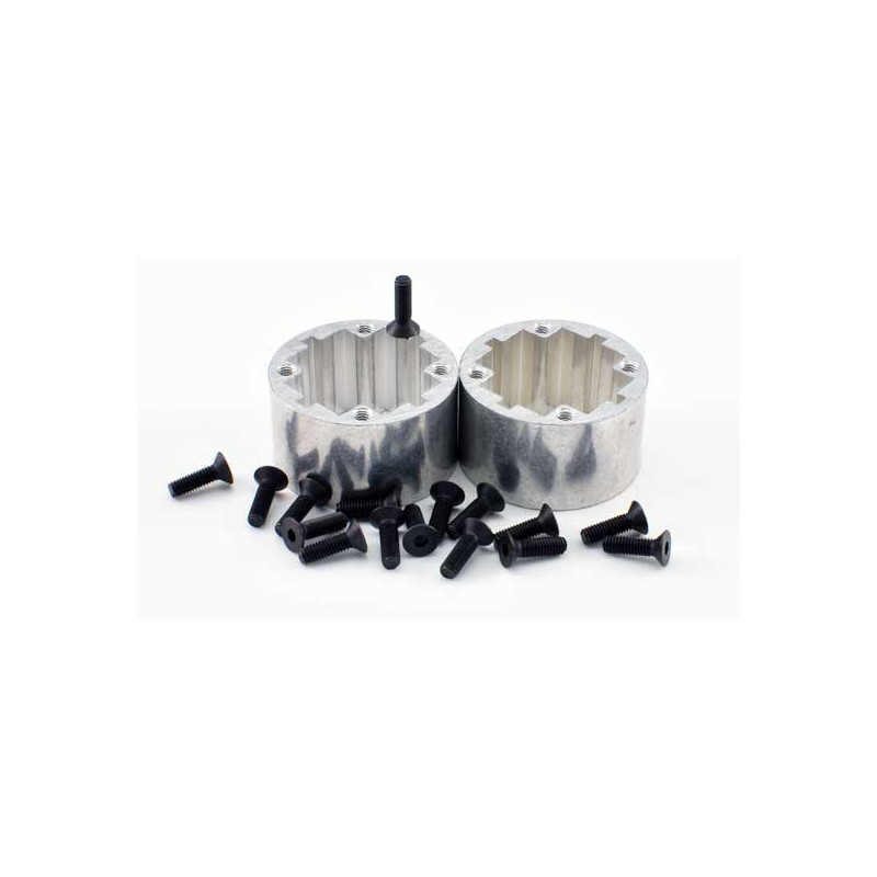 Piece for Monster Truck Thermal 1/16 Differential Corps in aluminum | Scientific-MHD