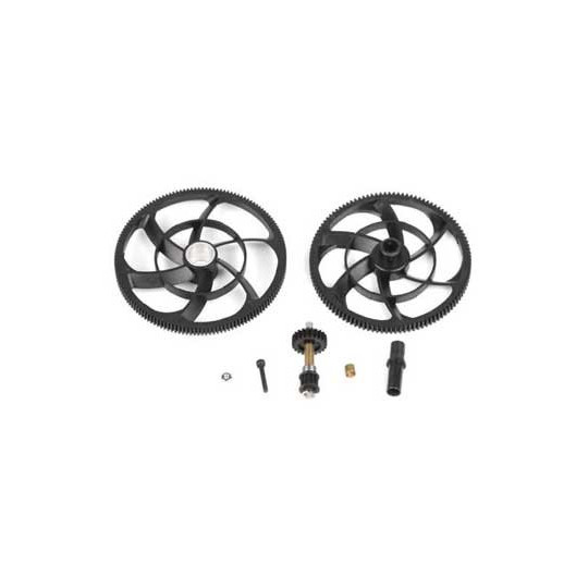 Part for electric helicopter main crown and pulley | Scientific-MHD