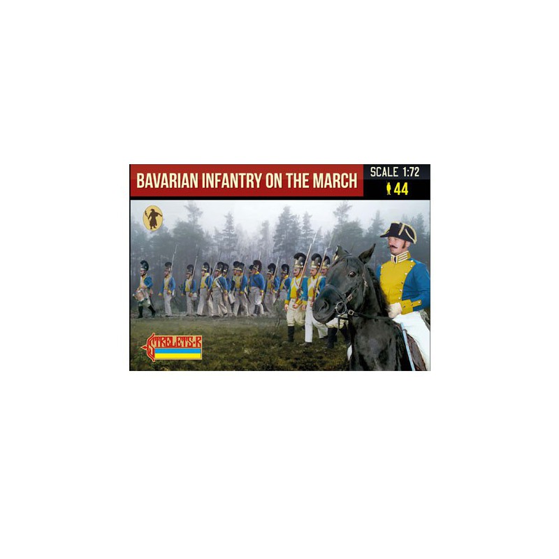 Bavarian Infantry on the March 1/72 figurine | Scientific-MHD