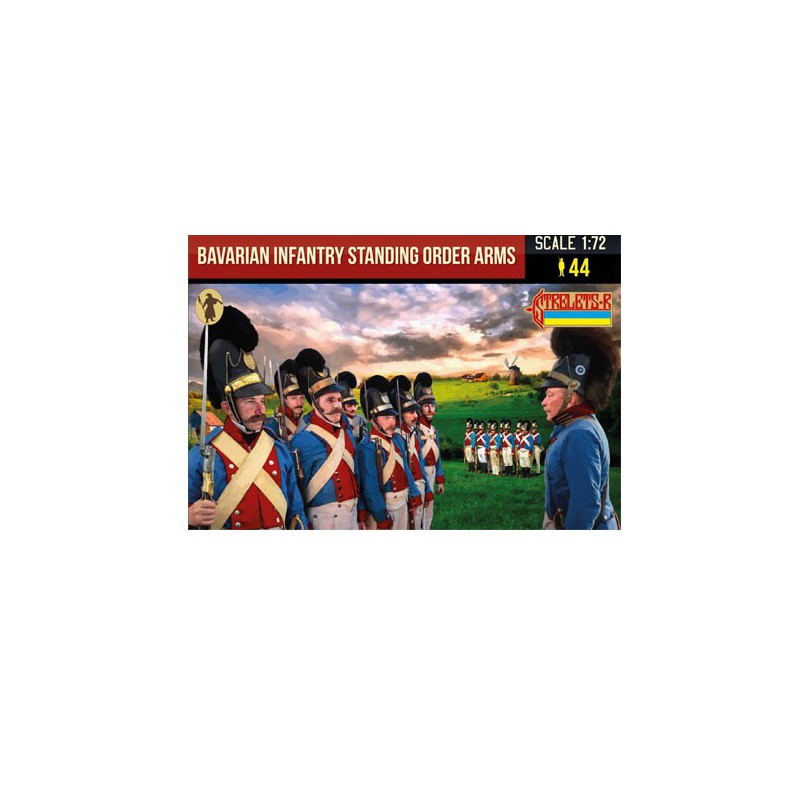 Bavarian Infantry Standing Order Arms 1/72 figurine | Scientific-MHD