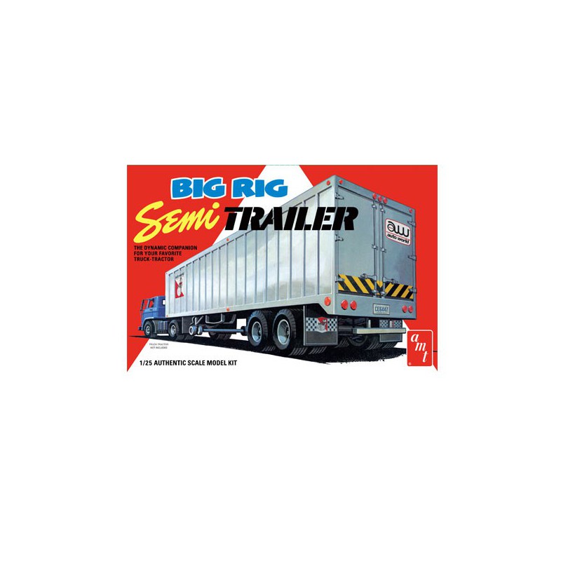 Big Rig plastic truck model semi trailer 1/25 | Scientific-MHD