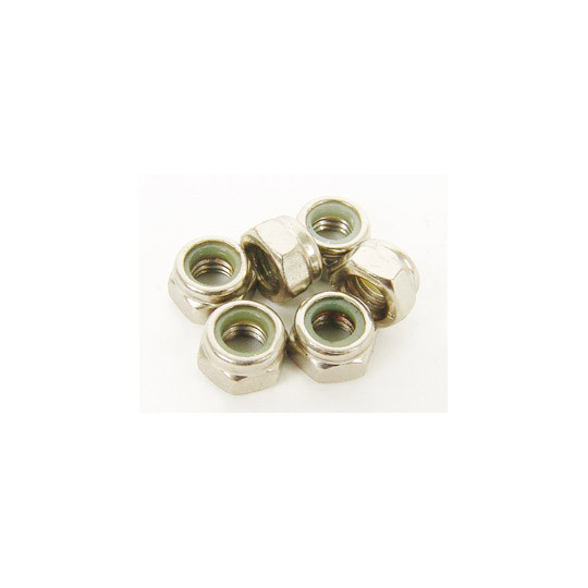 Piece for thermal car all path 1/5 Nylstop M5 x 6 pcs ecrous | Scientific-MHD