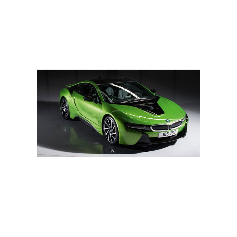 Miniature car Die Cast at1/18 BMW i8 Java Green (LHD) 1/18 | Scientific-MHD