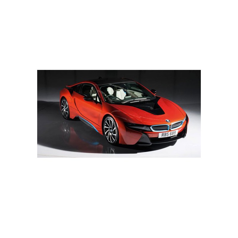 Miniature car Die Cast at1/18 BMW i8 Pro. Red (LHD) 1/18 | Scientific-MHD