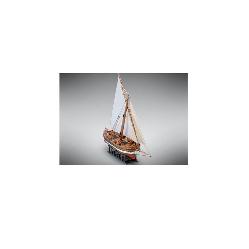 Breganing static boat Il Leudo 1/72 | Scientific-MHD