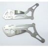 Part for electric helicopter aluminum side Tiny 400 | Scientific-MHD