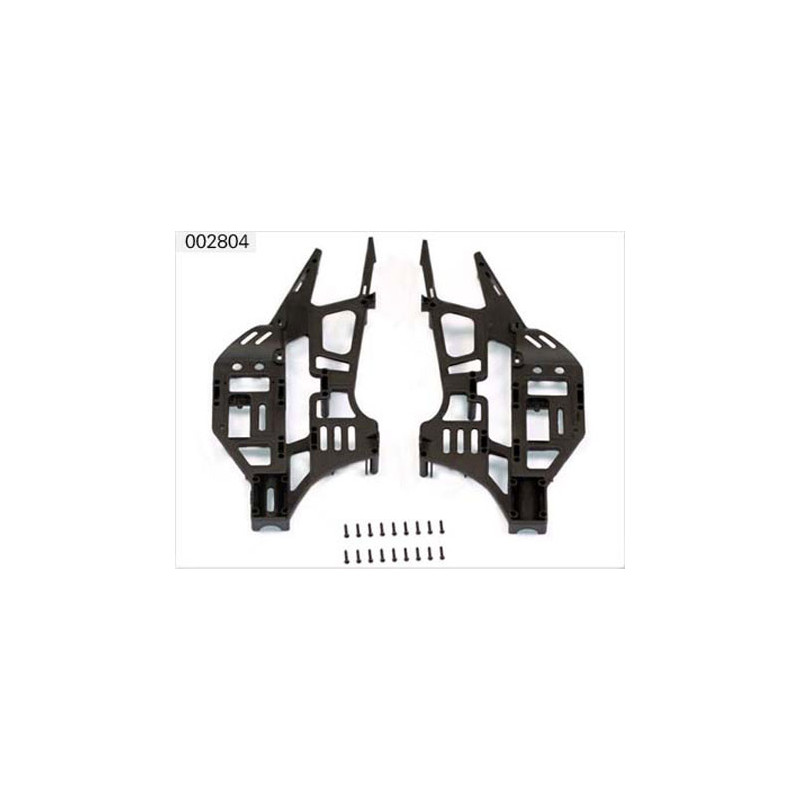 Piece for electric helicopter flanks chassis 700 CPX | Scientific-MHD