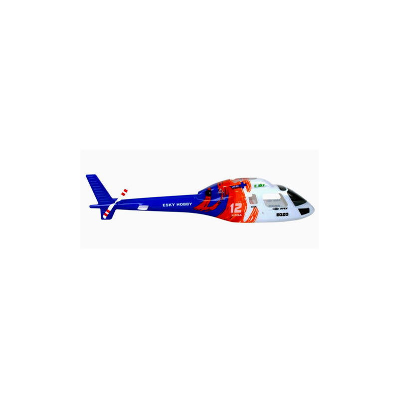 Part for electric helicopter fuselage Big Lama Bleu | Scientific-MHD