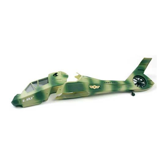 Piece for Fuselage Camoufle Comanche electric helicopter | Scientific-MHD