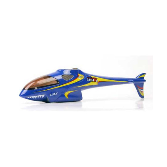 Piece for Fuselage Lama V4 Blue Fuselage Helicopter | Scientific-MHD