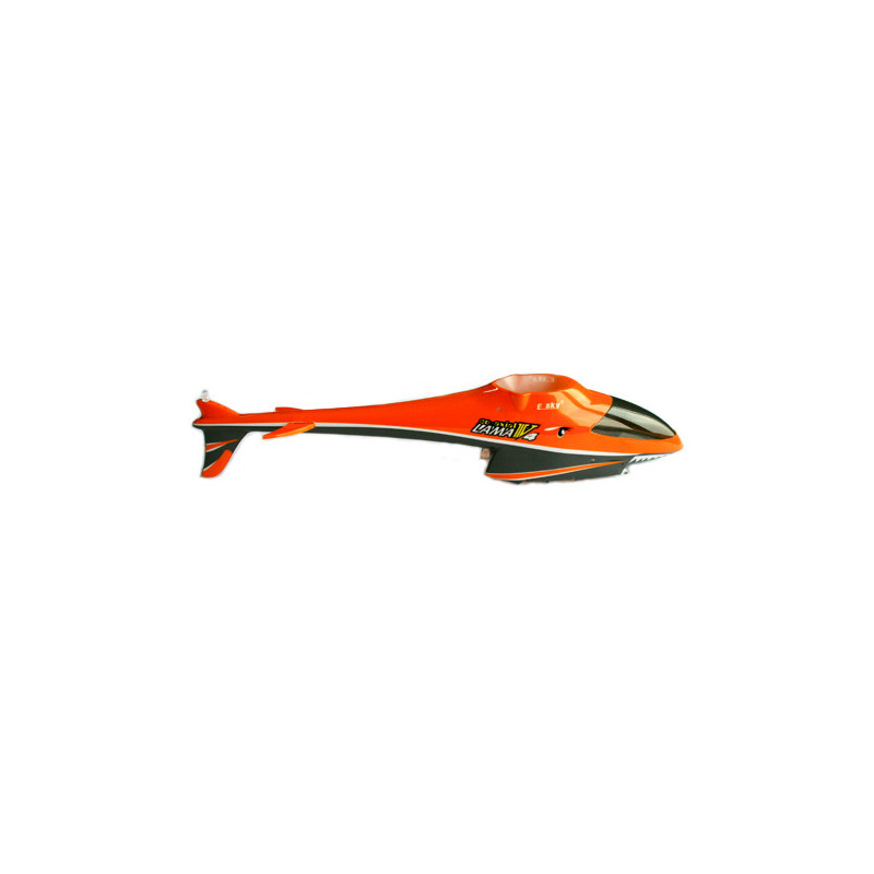 Part for electric helicopter fuselage Lama V4 Orange | Scientific-MHD