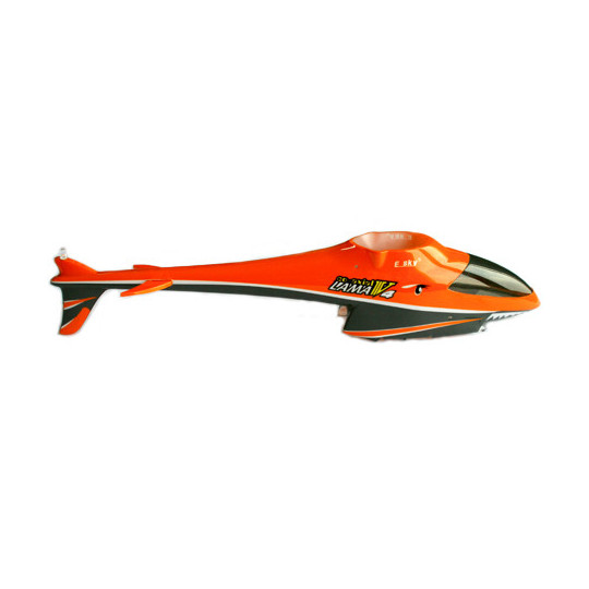 Part for electric helicopter fuselage Lama V4 Orange | Scientific-MHD