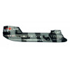 Piece for Electric Helicopter Fuselage Military | Scientific-MHD