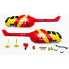 Piece for electric helicopter painting painted C400 | Scientific-MHD