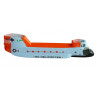 Part for electric helicopter Fuselage Lausetage (blue/orang) | Scientific-MHD
