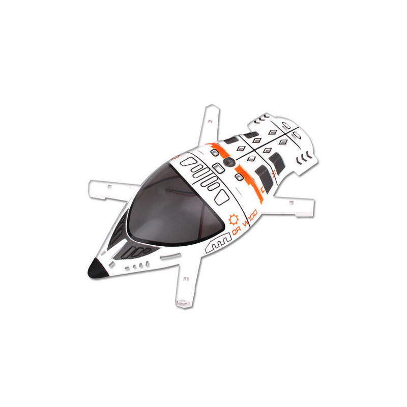 Part for electric helicopter upper fuselage QR W100 | Scientific-MHD