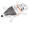 Piece for Drônes qr w100s upper fuselage | Scientific-MHD
