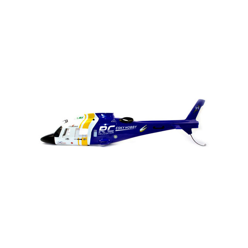 Part for electric helicopter fuselage tiny 700 cx blue | Scientific-MHD