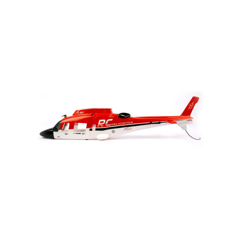 Part for electric helicopter fuselage tiny 700 cx red | Scientific-MHD