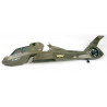 Piece for Electric Helicopter Fuselage Green Comanche | Scientific-MHD