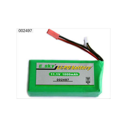 Part for HB electric helicopter Lipo 11.1v 1000 ma | Scientific-MHD