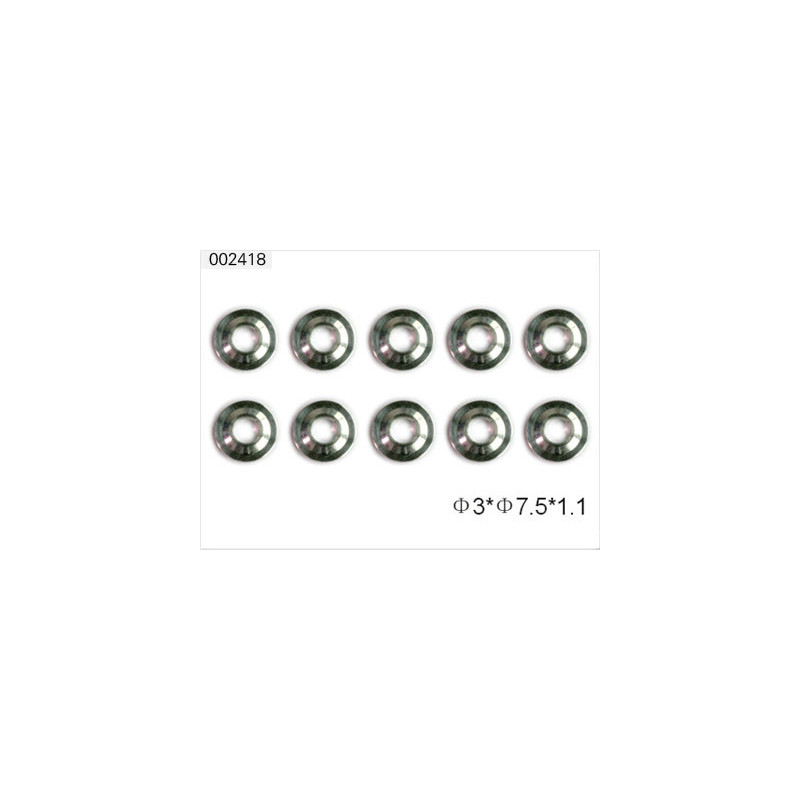 Part for HB electric helicopter 3 x 7.5 x 1.1 | Scientific-MHD