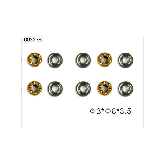 Part for HB electric helicopter 3 x 8 x 3.5 | Scientific-MHD
