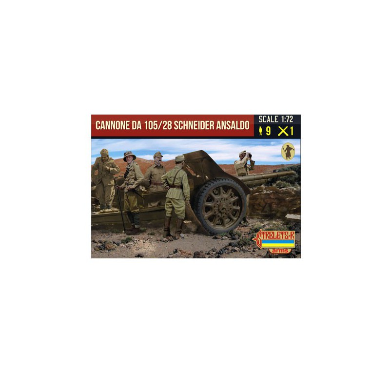 CANNONE DA 105/28 Schneider Ansaldo figurine | Scientific-MHD