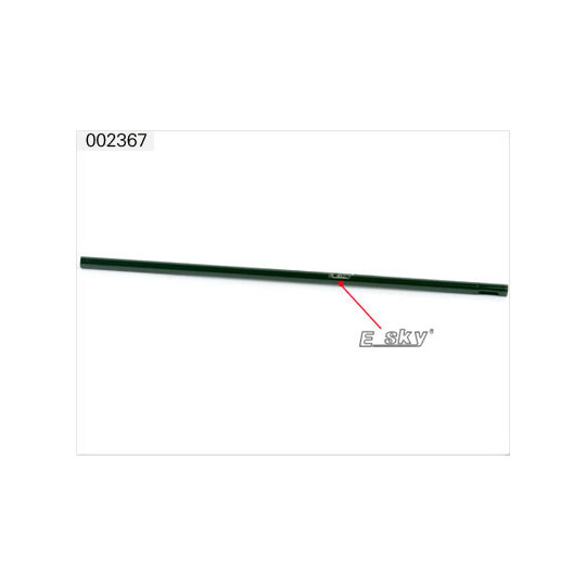 Piece for Honey Bee electric helicopter tail beam | Scientific-MHD