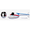 Piece for Hughes 500 Fuselage White B.H. | Scientific-MHD