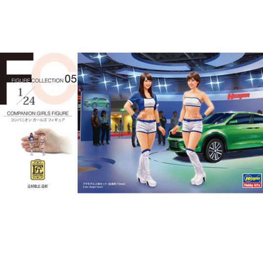 Companion Girls plastic car cover Figure 1/24 Companion Girls plastic car cover Figure 1/24 | Scientific-MHD