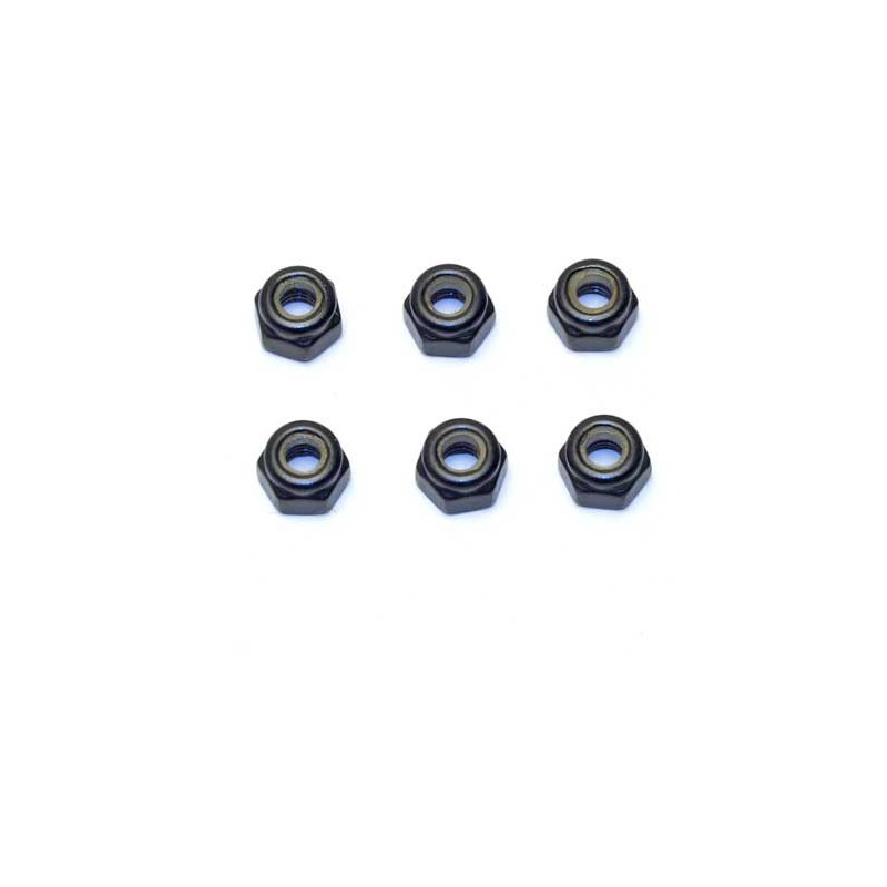 Part for thermal car all path 1/8 M4 6 pcs nuts game | Scientific-MHD