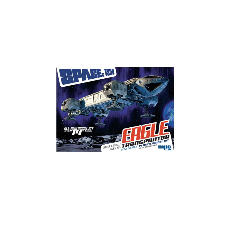 Plastic science fiction model Cosmos 1999 Eagle Transporter 1/72 | Scientific-MHD
