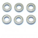 Piece for thermal car all path 1/8 game Rollers 8x16x5 6 pcs | Scientific-MHD