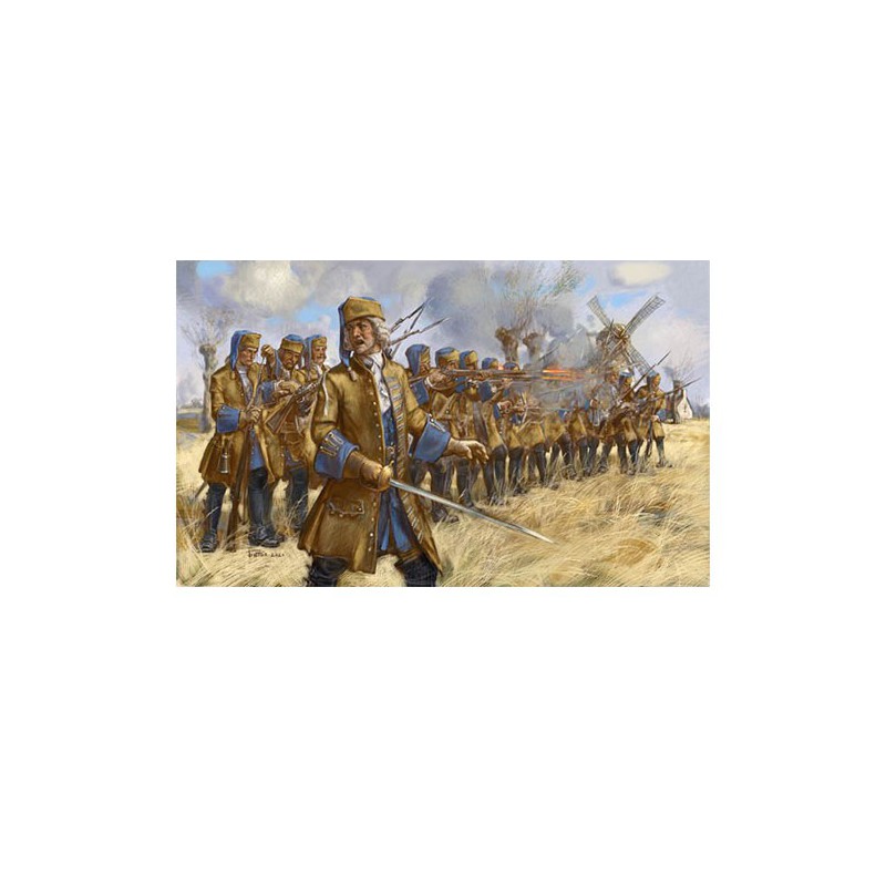 Figurine dismalled French Dracoons in Skirmish 1/72 | Scientific-MHD