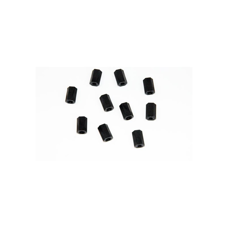 Black Nylon Female/female M3X10 space watcher (10PS) | Scientific-MHD