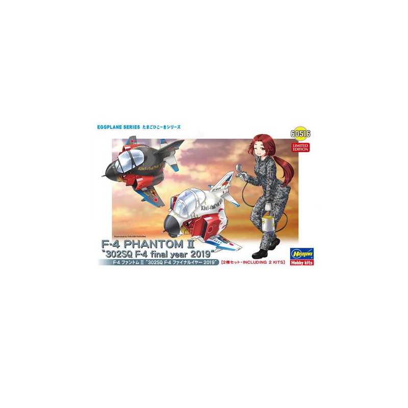 Plastic science fiction model F-4 Phantom II "302SQ F-4 Final Year 2019" | Scientific-MHD