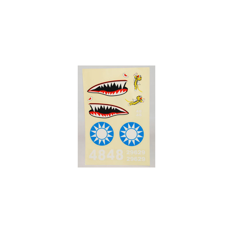 Part for planes P-40 Decal Plate | Scientific-MHD