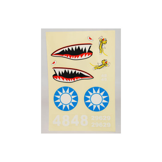 Part for planes P-40 Decal Plate | Scientific-MHD