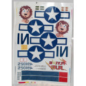 Part for planes P-47 Decal Plate | Scientific-MHD