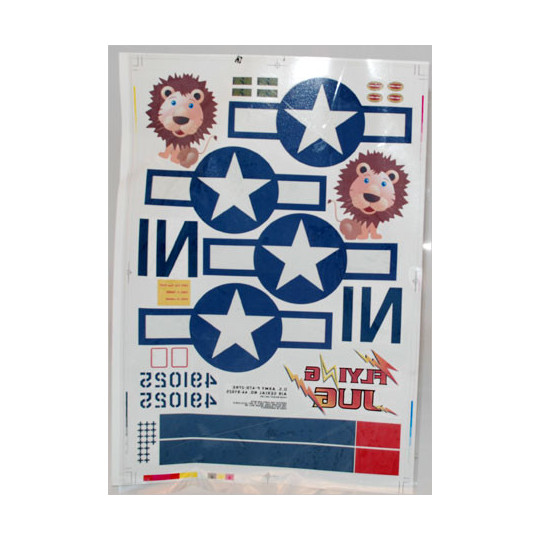 Part for planes P-47 Decal Plate | Scientific-MHD