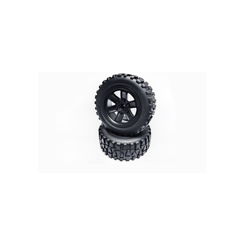 Part for Electric Buggy 1/18 Pair of Mini Crawler wheels | Scientific-MHD