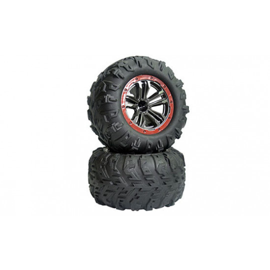 Electric car room pair of Target wheels | Scientific-MHD