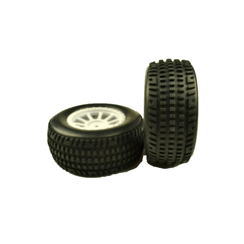 Electric car room all path 1/10 pair Bulldog wheels | Scientific-MHD