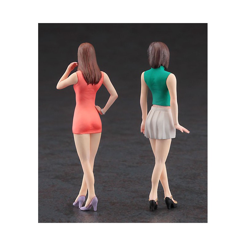 Fashion Girls Fashion Girls Plastic Model Figure 1/24 | Scientific-MHD