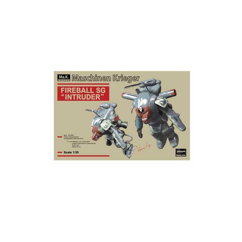 Science fiction model in Fireball SG 1/35 Fireball Robots | Scientific-MHD