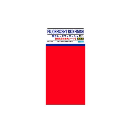 Materials for model Fluo red finish plate | Scientific-MHD