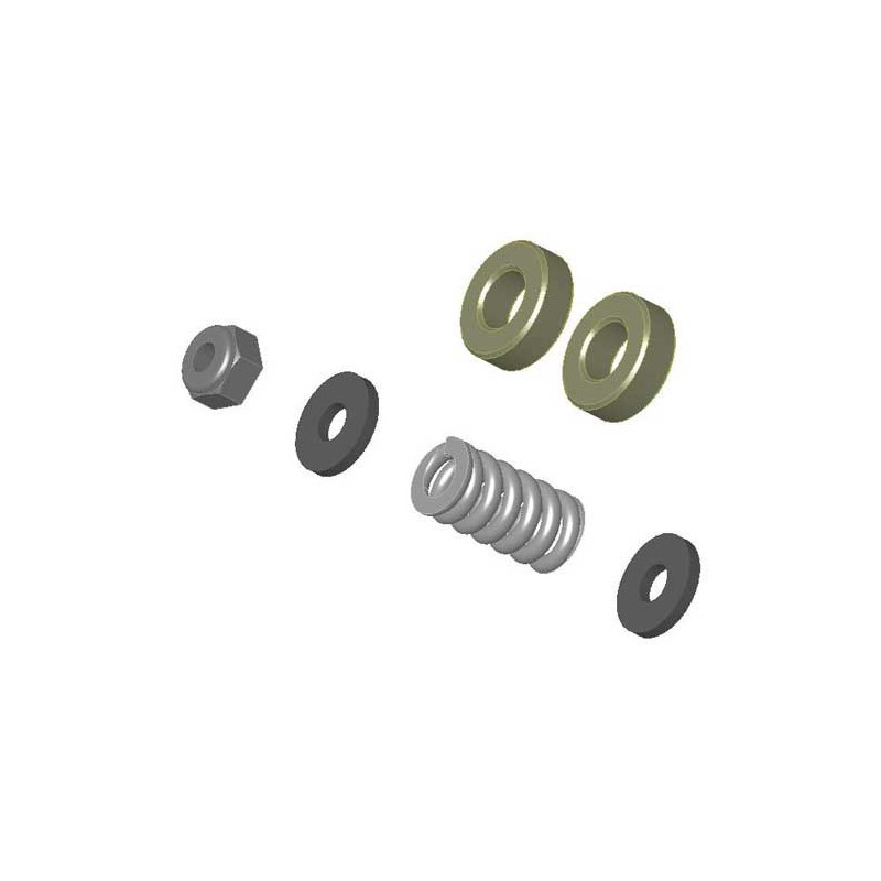 Part for thermal car all path 1/10 Slipper metal rooms | Scientific-MHD