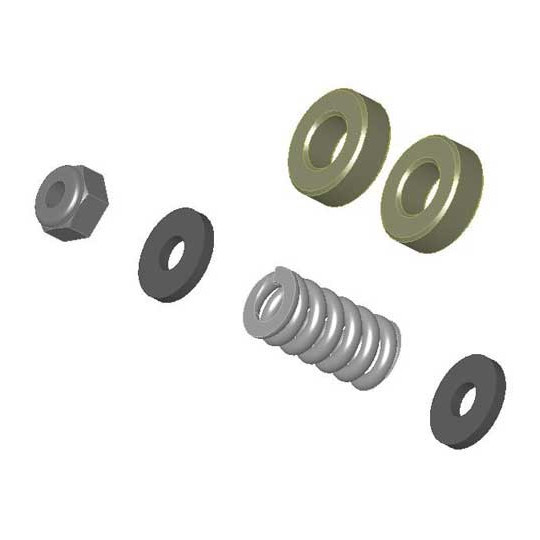 Part for thermal car all path 1/10 Slipper metal rooms | Scientific-MHD