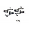 Piece for electric helicopter Foots of blades C400 Bipale | Scientific-MHD